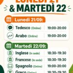 Lezioni di prova di tedesco, arabo, inglese, francese, spagnolo e greco a Reggio Emilia